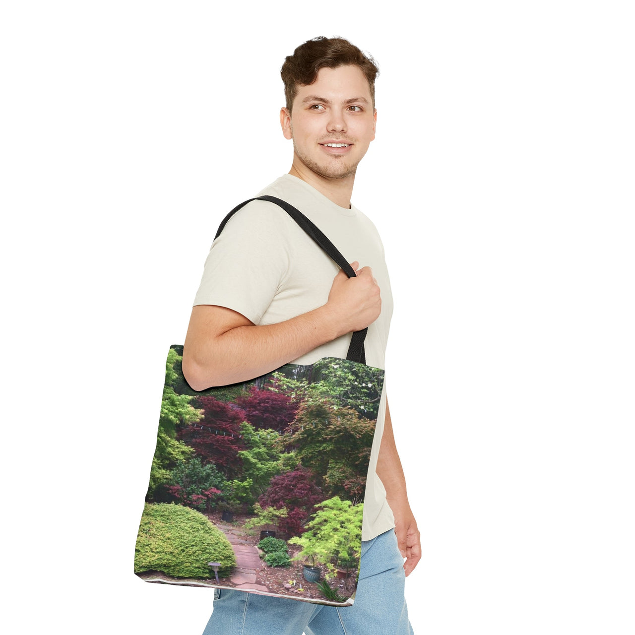 Japanese Garden Tote Bag - Maple Ridge Nursery