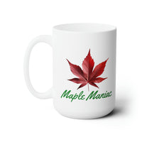 Thumbnail for Maple Leaf Maple Maniac Ceramic Mug 15oz - Maple Ridge Nursery