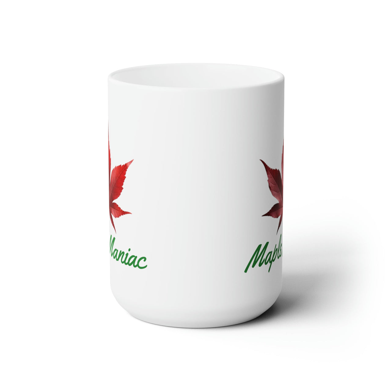Maple Leaf Maple Maniac Ceramic Mug 15oz - Maple Ridge Nursery