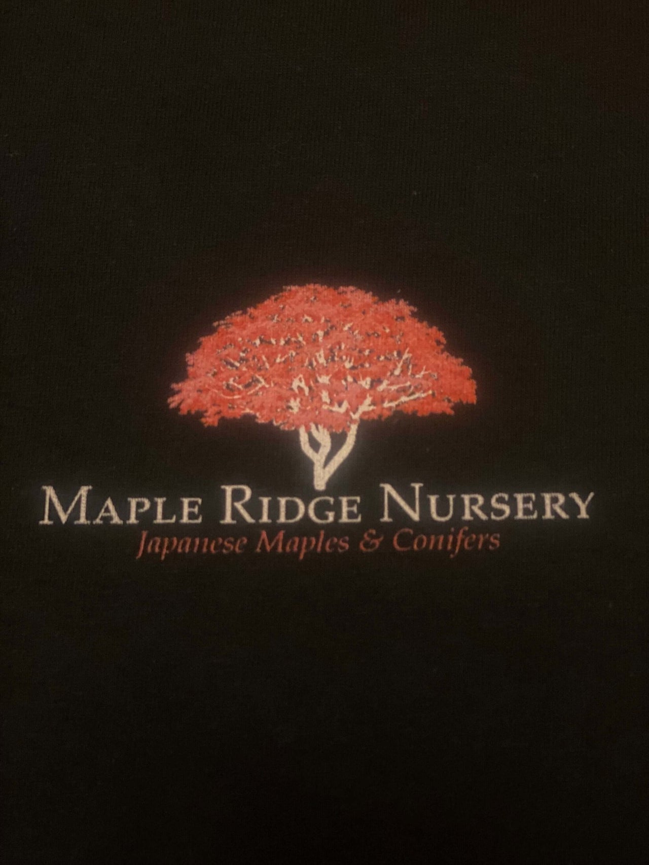 Maple Maniac Tee Shirt - mapleridgenursery
