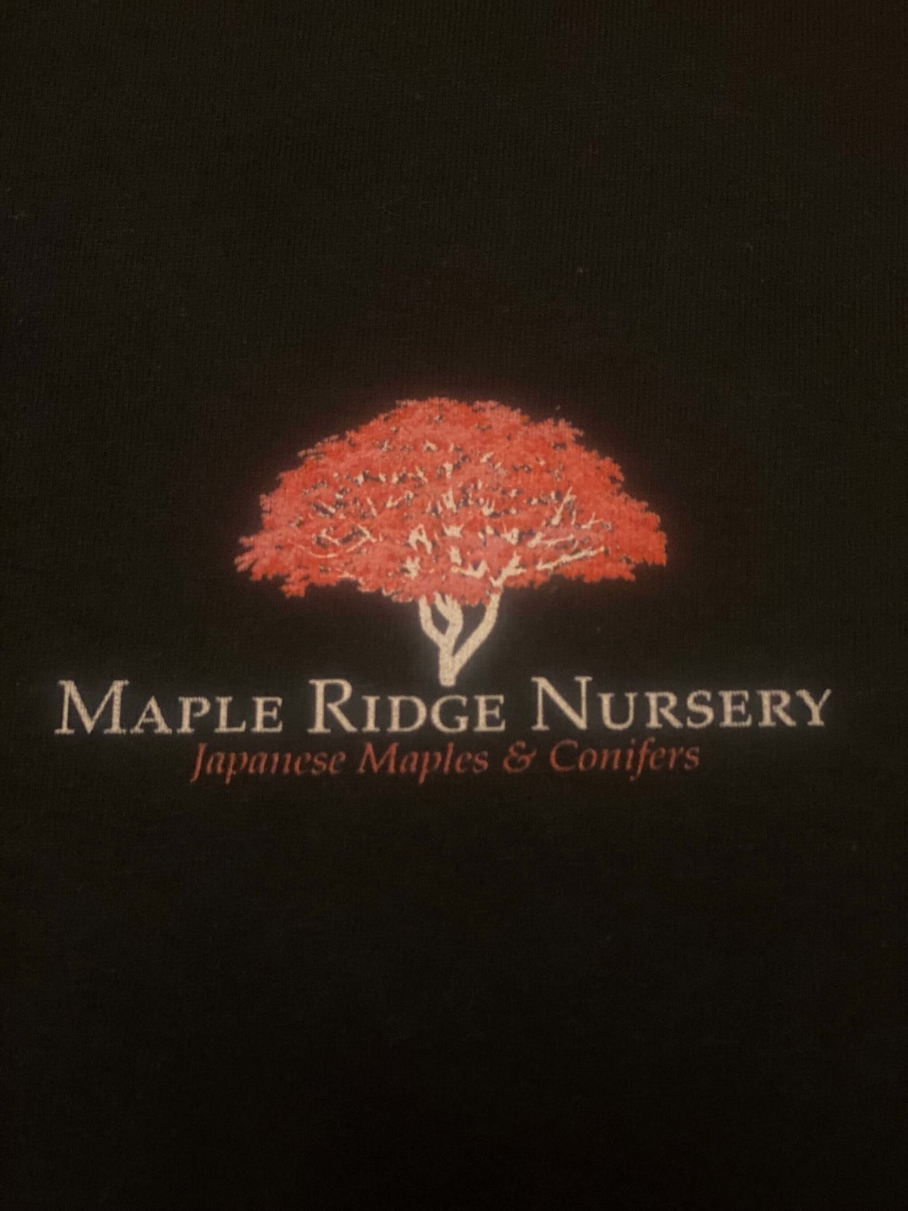 Maple Maniac Tee Shirt - mapleridgenursery