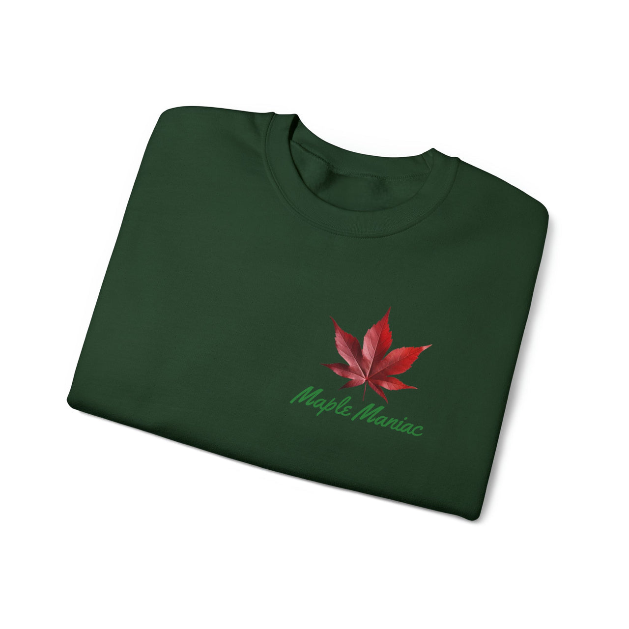 Maple Ridge Nursery/Maple Maniac Crewneck Sweatshirt - Maple Ridge Nursery